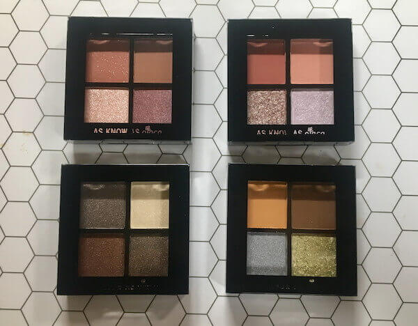 「la fafa」7月号 AS KNOW AS olaca 4色パレット×4個セット