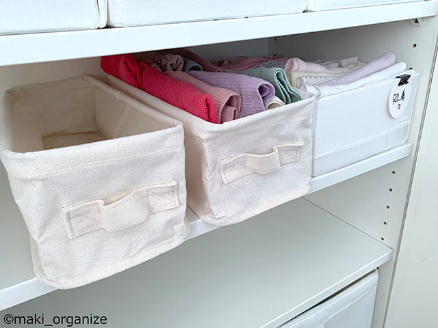 【ダイソー】110円「収納ボックス」は浅型ハーフがベスト！　プロの収納実例3の画像4