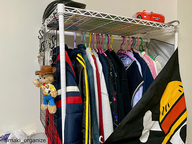 【子ども部屋収納】クローゼット不使用！　狭くても洋服が片付く方法をプロが伝授の画像7