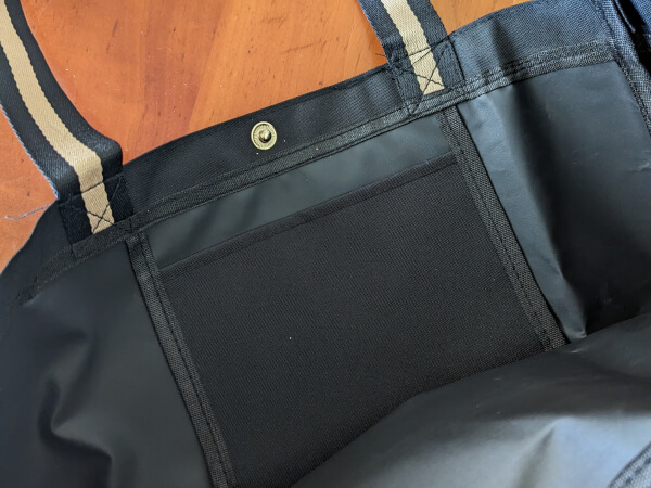 「オトナミューズ」2023年9月号「紀ノ国屋×JOURNAL STANDARD L’ESSAGE ショッピングバッグ」内ポケットの画像