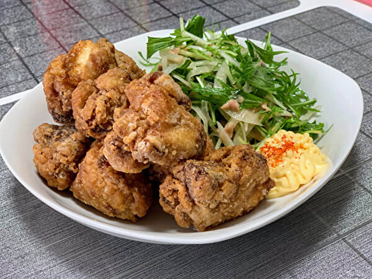 バズレシピ【最強のソース唐揚げ】の画像