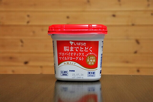 「腸までとどくプロバイオティクスマイルドヨーグルト　加糖タイプ」の画像