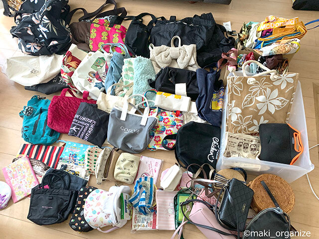 【汚部屋片付け】大量カバンの収納術を専門家が写真で解説！　種類分けは「4つ」がポイントの画像2