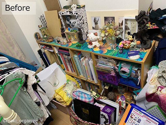 散らかった部屋の写真