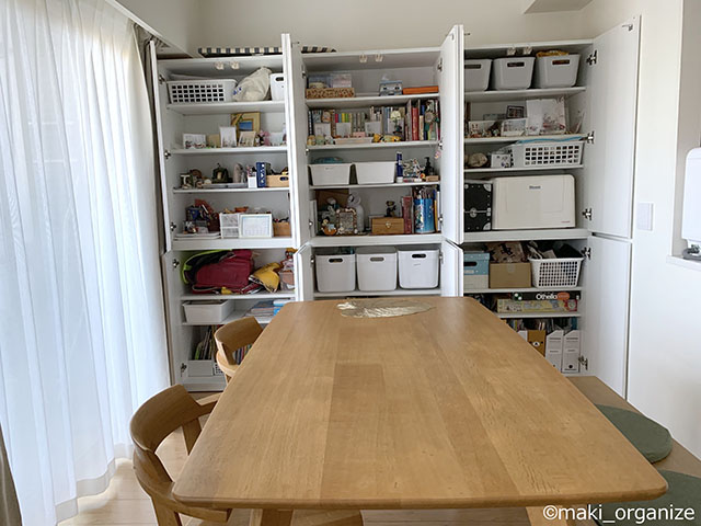 テーブルの写真