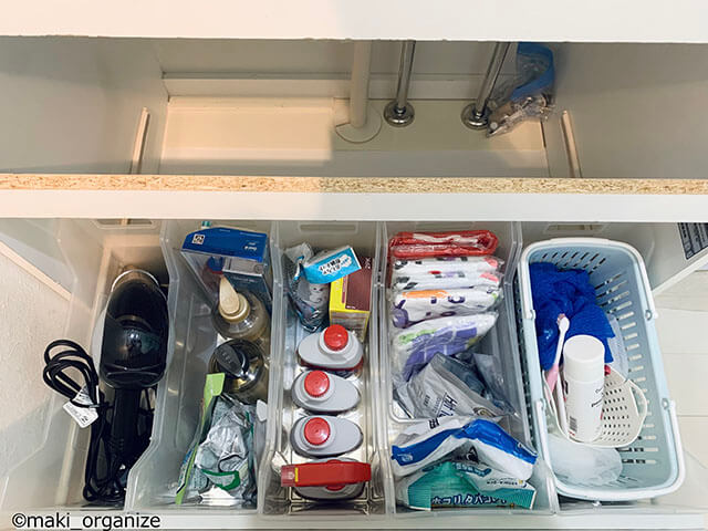 【洗面所収納】目的のモノを1回で出せる！　100均グッズ活用「引き出し仕切り術」をプロが伝授の画像10