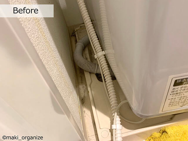 「狭い」洗濯機周りの収納力が劇的アップ！　プロが教える100均アイテム活用実例＆ビフォーアフターの画像3