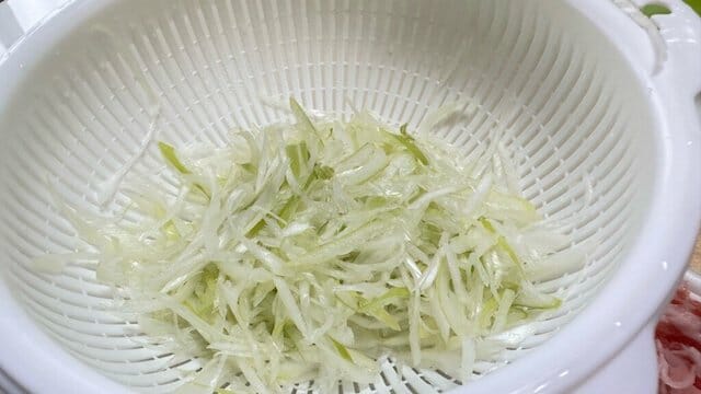 ネギを食べるためのしゃぶしゃぶの画像2