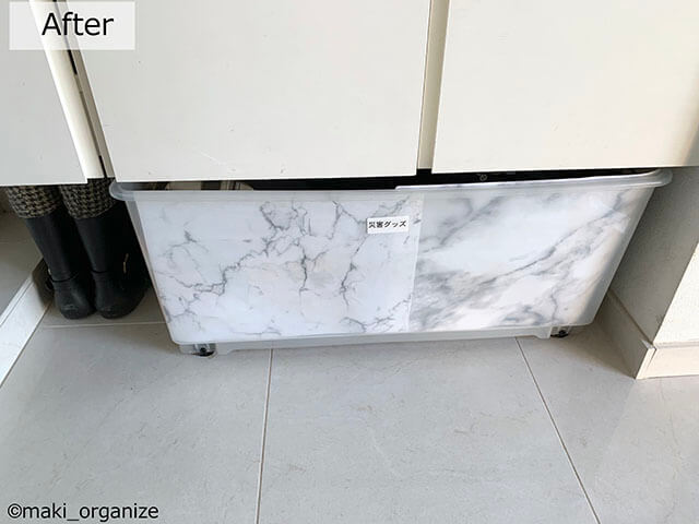 下駄箱下の収納は「キャスター付き」が正解！　プロが教えるスッキリ＆掃除しやすい空間の作り方の画像7