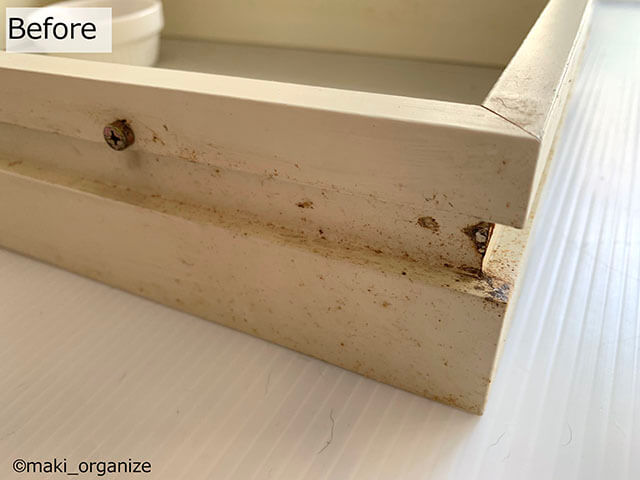 【中古マンション】暗く黄ばんだ洗面所がリメイクシートで明るく変身！　一手間で古さも払拭の画像16