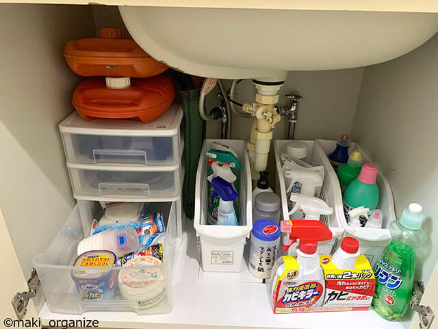 洗面所下の写真