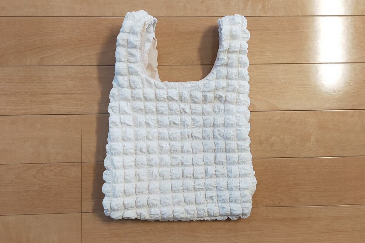 THREEPPYのマルシェバッグ　ぽこぽこの画像