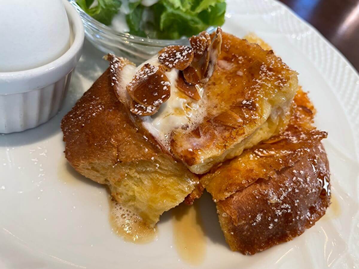 星野珈琲店モーニング「フレンチトースト」の画像