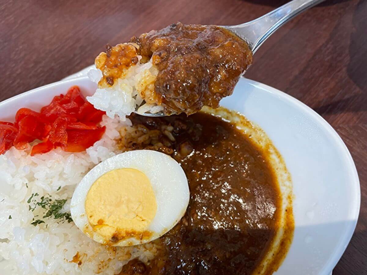 星野珈琲店モーニング「朝カレー」の画像