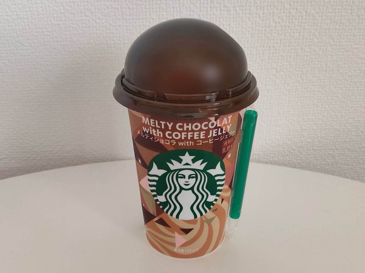 スタバチルドカップ「【ファミマ限定】メルティーショコラ with コーヒージェリー」の画像