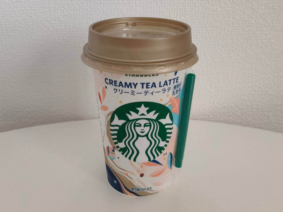 スタバチルドカップ「クリーミーティーラテ」の画像