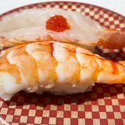 回転寿司チェーン【魚べい】370円「特大えび食べくらべ」が最高だった！　期間限定ネタ、急いで！