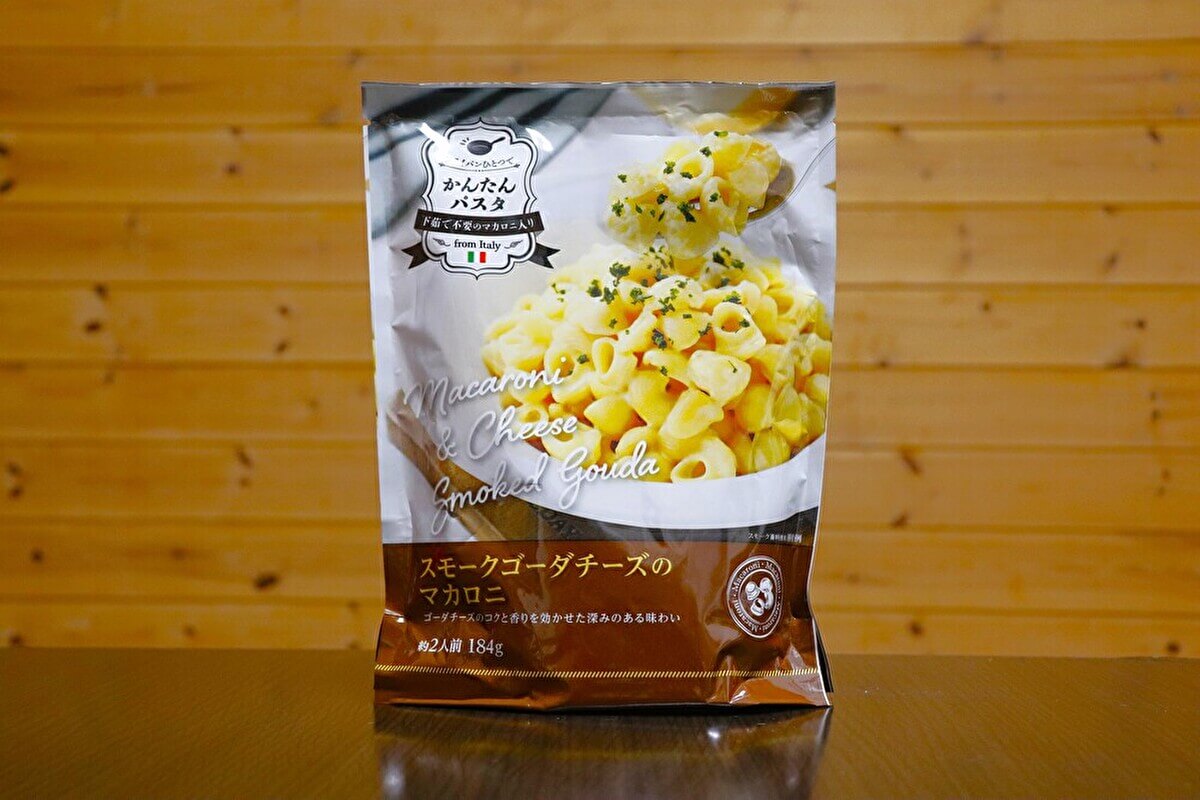 業務スーパー「スモークゴーダチーズのマカロニ」の画像