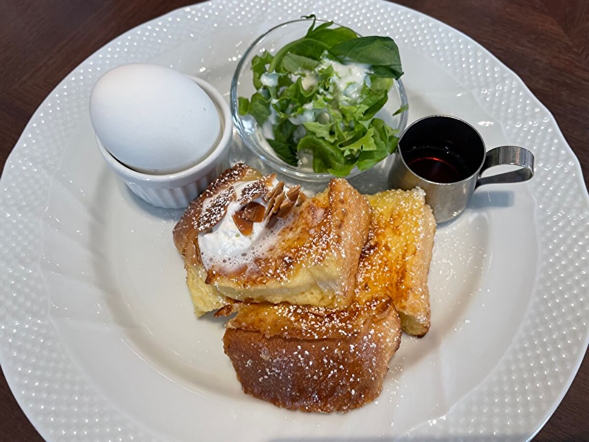 星乃珈琲店モーニング「フレンチトースト」の画像