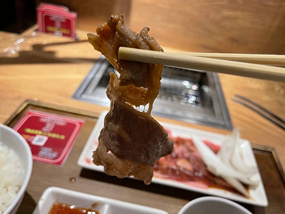 焼肉ライクの「バラカルビセット」の画像