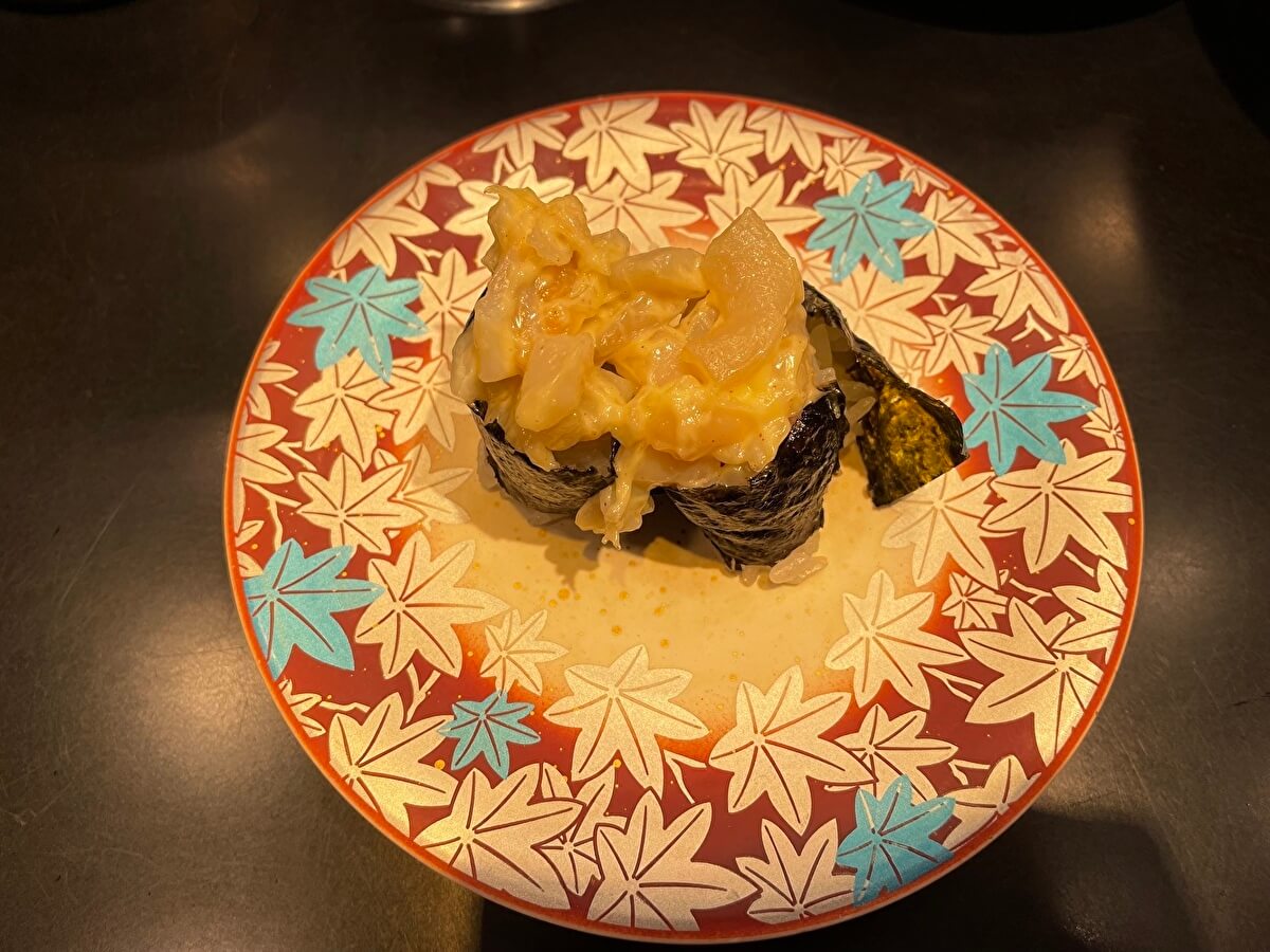 元祖寿司「つぶマヨ」の画像