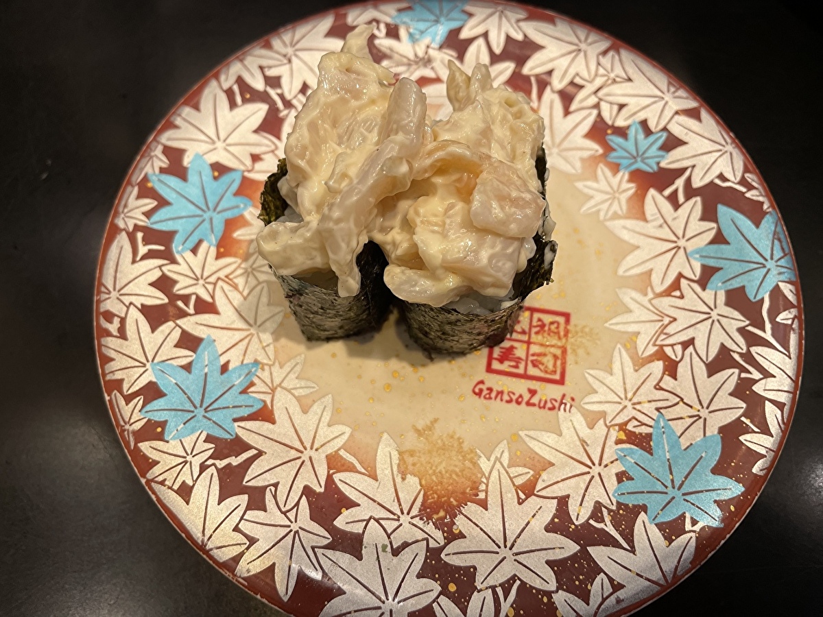 元祖寿司「つぶマヨ」の画像