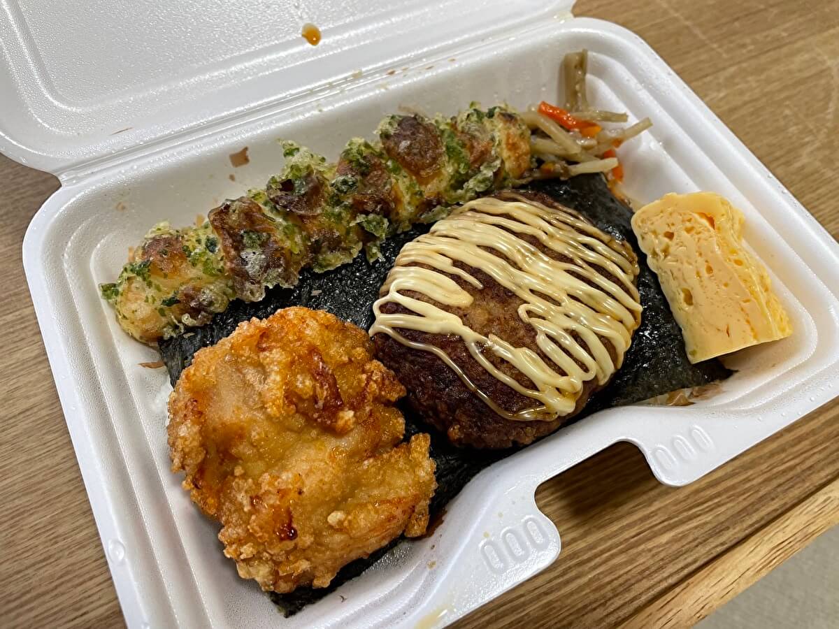 ブーム終了で大量閉店【から揚げの天才】はのり弁に活路！　新作ハンバーグ弁当の味は？の画像4